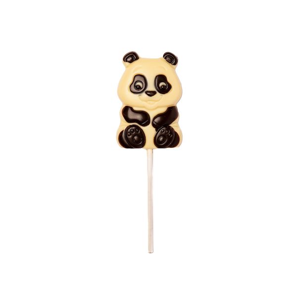 Wittechocolade Panda Lollipop
