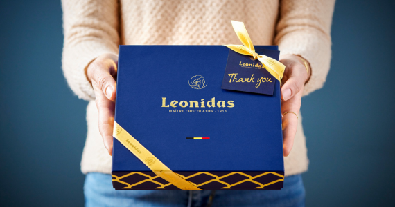 Leonidas boîte cadeau heritage pour entreprises